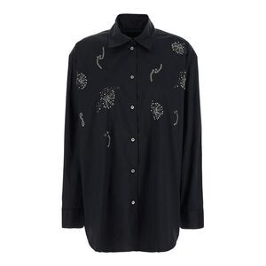 Plain Camicia In Puro Cotone  Con Ricami